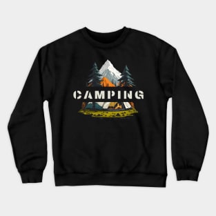 Camping Crewneck Sweatshirt